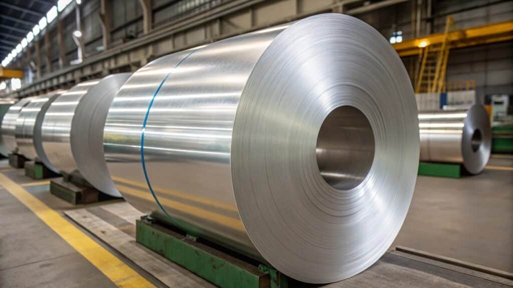 alt text: Side-by-side comparison: a soft pure aluminum piece vs. a strong aluminum alloy part